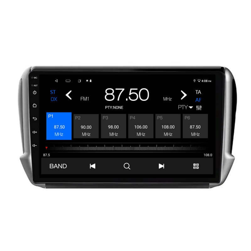 Load image into Gallery viewer, Peugeot 2008/208 (2014-2018) Plug & Play Head Unit Upgrade Kit: Car Radio with Wireless & Wired Apple CarPlay & Android Auto
