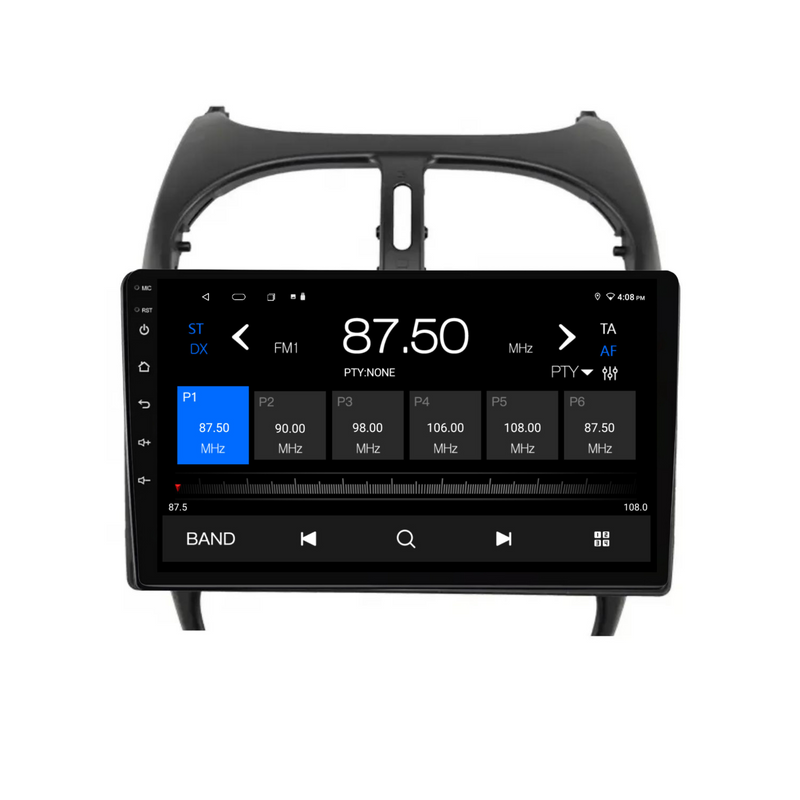 Load image into Gallery viewer, Peugeot 206 (2002-2010) Plug & Play Head Unit Upgrade Kit: Car Radio with Wireless & Wired Apple CarPlay & Android Auto