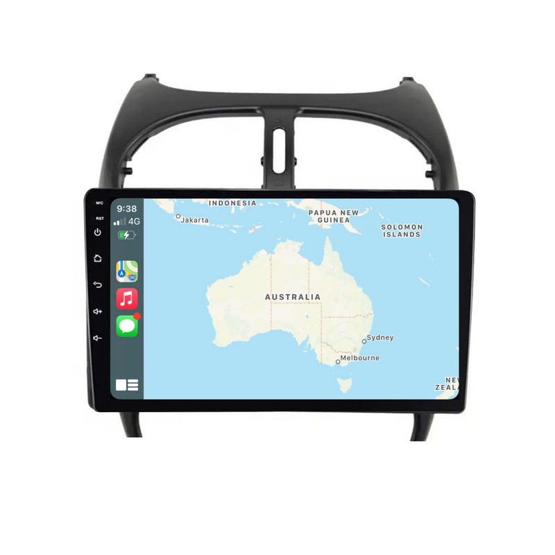 Load image into Gallery viewer, Peugeot 206 (2002-2010) Plug & Play Head Unit Upgrade Kit: Car Radio with Wireless & Wired Apple CarPlay & Android Auto