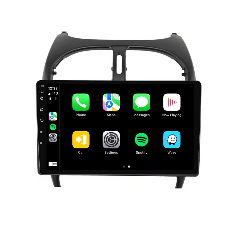 Load image into Gallery viewer, Peugeot 206 (2002-2010) Plug & Play Head Unit Upgrade Kit: Car Radio with Wireless & Wired Apple CarPlay & Android Auto