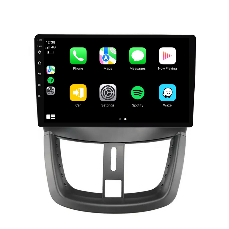 Load image into Gallery viewer, Peugeot 207 (2006-2015) Plug & Play Head Unit Upgrade Kit: Car Radio with Wireless & Wired Apple CarPlay & Android Auto
