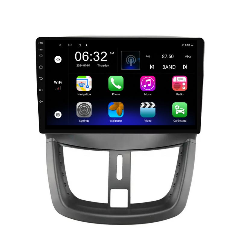 Load image into Gallery viewer, Peugeot 207 (2006-2015) Plug & Play Head Unit Upgrade Kit: Car Radio with Wireless & Wired Apple CarPlay & Android Auto