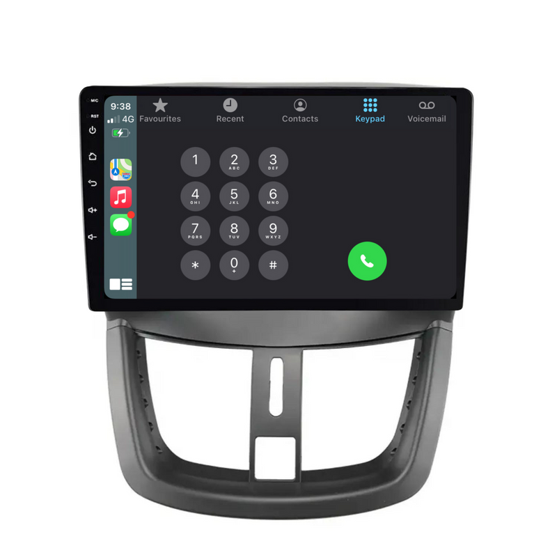 Load image into Gallery viewer, Peugeot 207 (2006-2015) Plug & Play Head Unit Upgrade Kit: Car Radio with Wireless & Wired Apple CarPlay & Android Auto