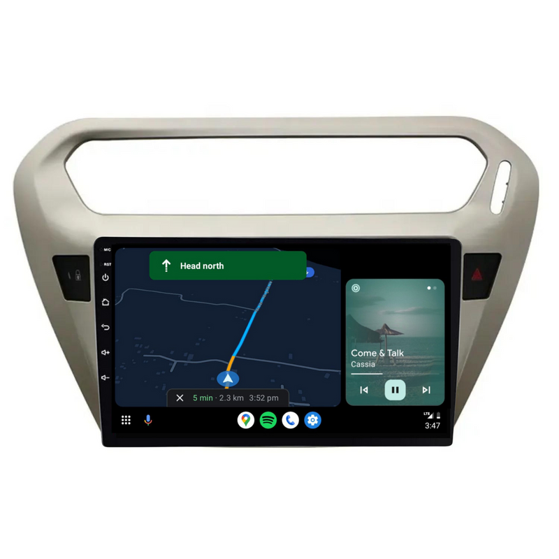 Load image into Gallery viewer, Peugeot 301 (2014-2018) Plug & Play Head Unit Upgrade Kit: Car Radio with Wireless & Wired Apple CarPlay & Android Auto