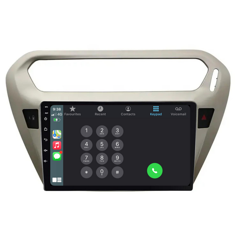 Load image into Gallery viewer, Peugeot 301 (2014-2018) Plug & Play Head Unit Upgrade Kit: Car Radio with Wireless & Wired Apple CarPlay & Android Auto