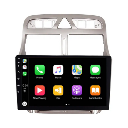 Peugeot 307 (2002-2013) Plug & Play Head Unit Upgrade Kit: Car Radio with Wireless & Wired Apple CarPlay & Android Auto