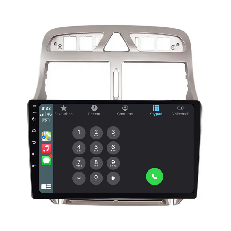 Load image into Gallery viewer, Peugeot 307 (2002-2013) Plug & Play Head Unit Upgrade Kit: Car Radio with Wireless & Wired Apple CarPlay & Android Auto