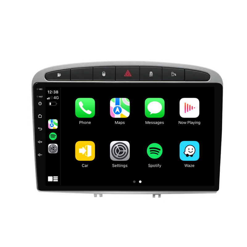 Load image into Gallery viewer, Peugeot 308/408 (2008-2016) Plug & Play Head Unit Upgrade Kit: Car Radio with Wireless & Wired Apple CarPlay & Android Auto
