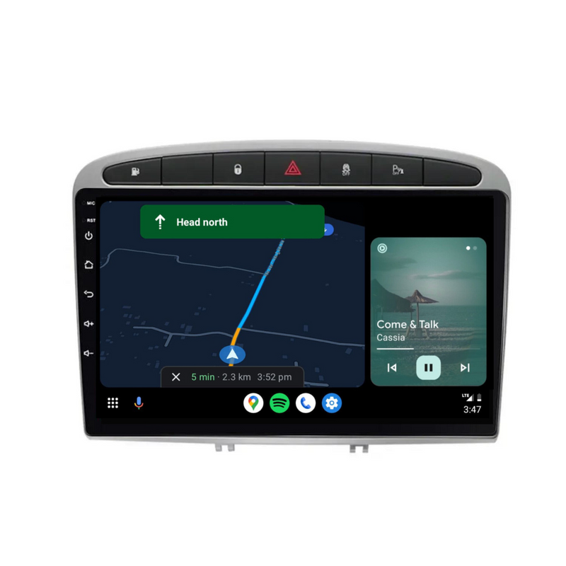 Load image into Gallery viewer, Peugeot 308/408 (2008-2016) Plug & Play Head Unit Upgrade Kit: Car Radio with Wireless & Wired Apple CarPlay & Android Auto