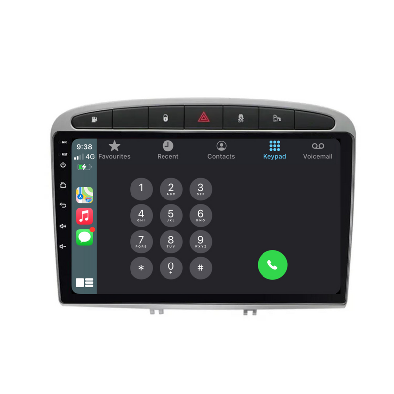 Load image into Gallery viewer, Peugeot 308/408 (2008-2016) Plug & Play Head Unit Upgrade Kit: Car Radio with Wireless & Wired Apple CarPlay & Android Auto