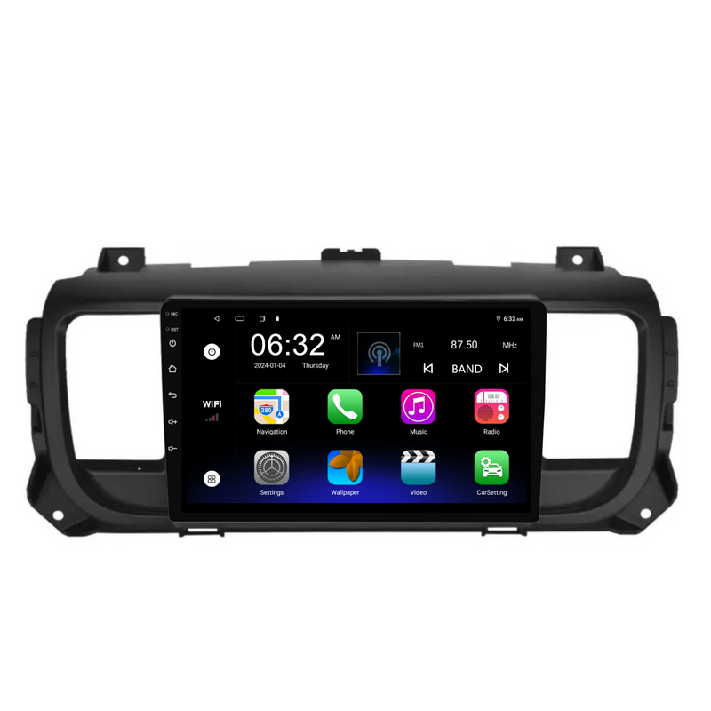 Load image into Gallery viewer, Peugeot Expert (2016-2022) Plug & Play Head Unit Upgrade Kit: Car Radio with Wireless & Wired Apple CarPlay & Android Auto
