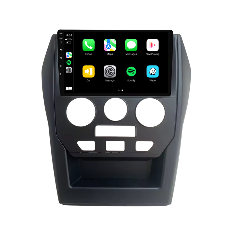 Load image into Gallery viewer, Mahindra Pik-Up / Scorpio (2015-2022) Manual AC Plug & Play Head Unit Upgrade Kit: Car Radio with Wireless & Wired Apple CarPlay & Android Auto