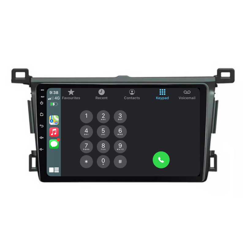 Load image into Gallery viewer, Toyota RAV4 (2013-2018) Plug & Play Head Unit Upgrade Kit: Car Radio with Wireless & Wired Apple CarPlay & Android Auto