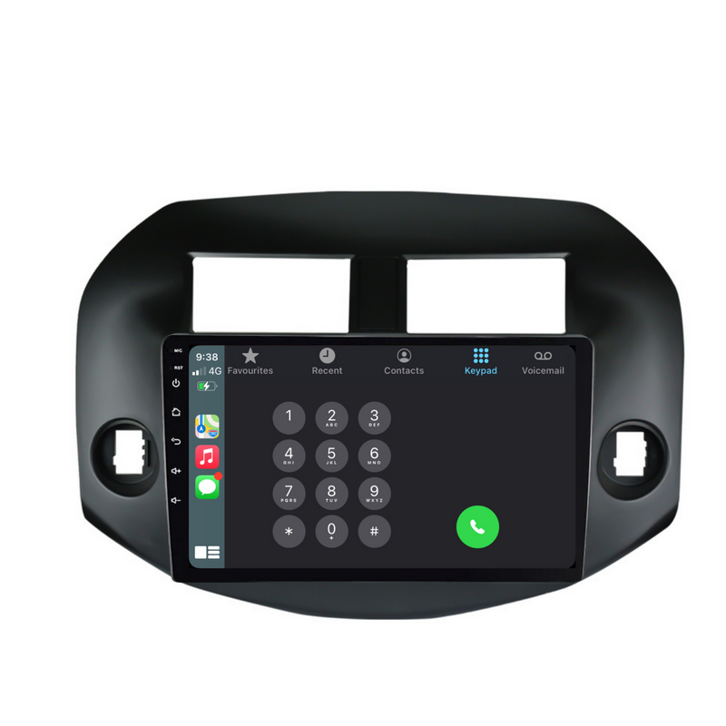 Load image into Gallery viewer, Toyota RAV4 (2007-2011) Plug & Play Head Unit Upgrade Kit: Car Radio with Wireless & Wired Apple CarPlay & Android Auto