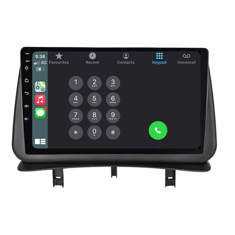 Load image into Gallery viewer, Renault Clio (2005-2014) Plug & Play Head Unit Upgrade Kit: Car Radio with Wireless & Wired Apple CarPlay & Android Auto