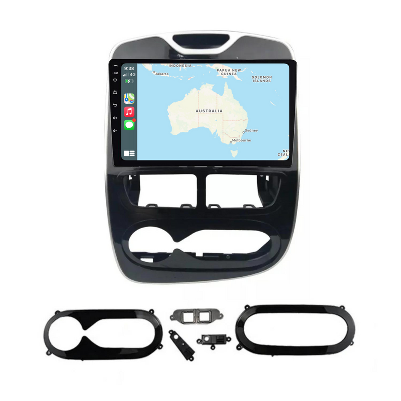 Load image into Gallery viewer, Renault Clio (2012-2016) Plug & Play Head Unit Upgrade Kit: Car Radio with Wireless & Wired Apple CarPlay & Android Auto