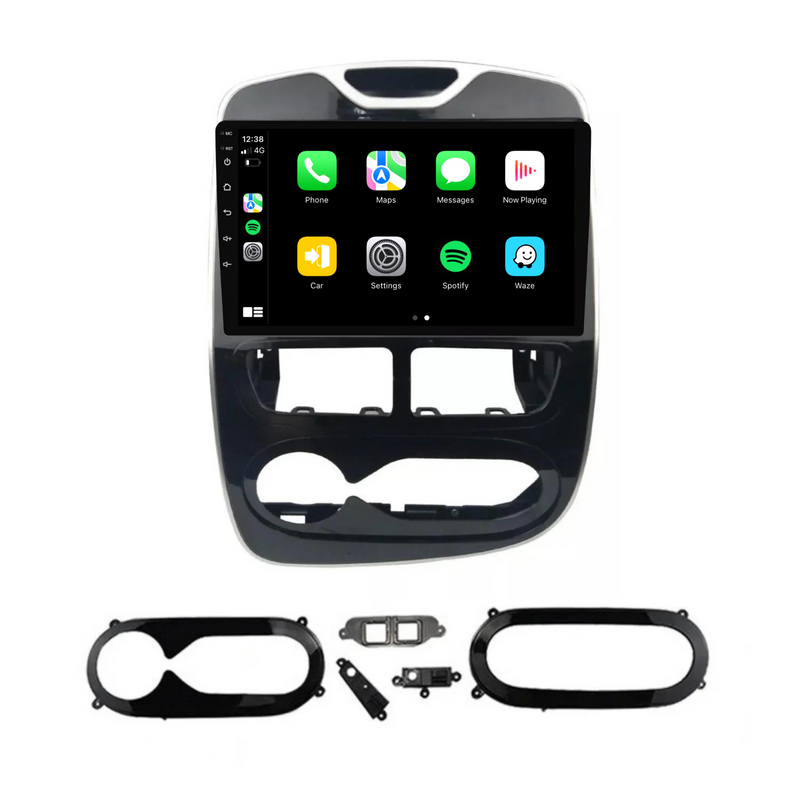 Load image into Gallery viewer, Renault Clio (2012-2016) Plug & Play Head Unit Upgrade Kit: Car Radio with Wireless & Wired Apple CarPlay & Android Auto