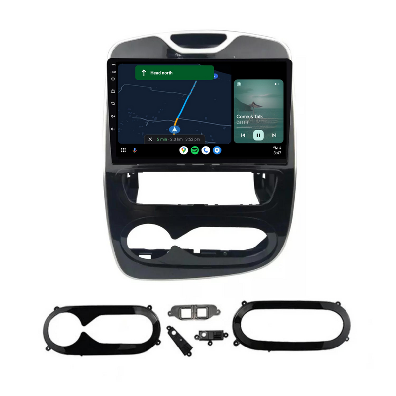 Load image into Gallery viewer, Renault Clio (2017+) Plug & Play Head Unit Upgrade Kit: Car Radio with Wireless & Wired Apple CarPlay & Android Auto