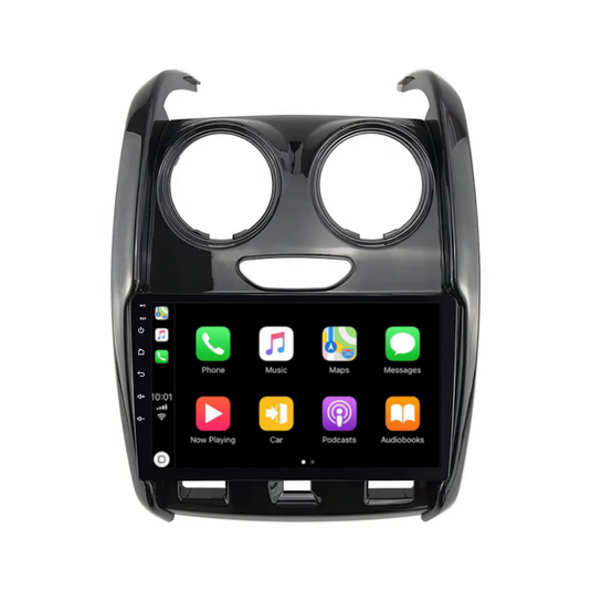 Renault Duster (2012-2022) Plug & Play Head Unit Upgrade Kit: Car Radio with Wireless & Wired Apple CarPlay & Android Auto