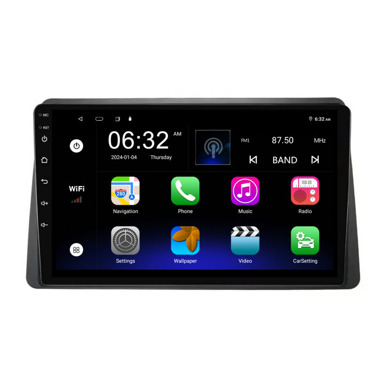 Load image into Gallery viewer, Renault Duster (2014-2017) Plug & Play Head Unit Upgrade Kit: Car Radio with Wireless & Wired Apple CarPlay & Android Auto