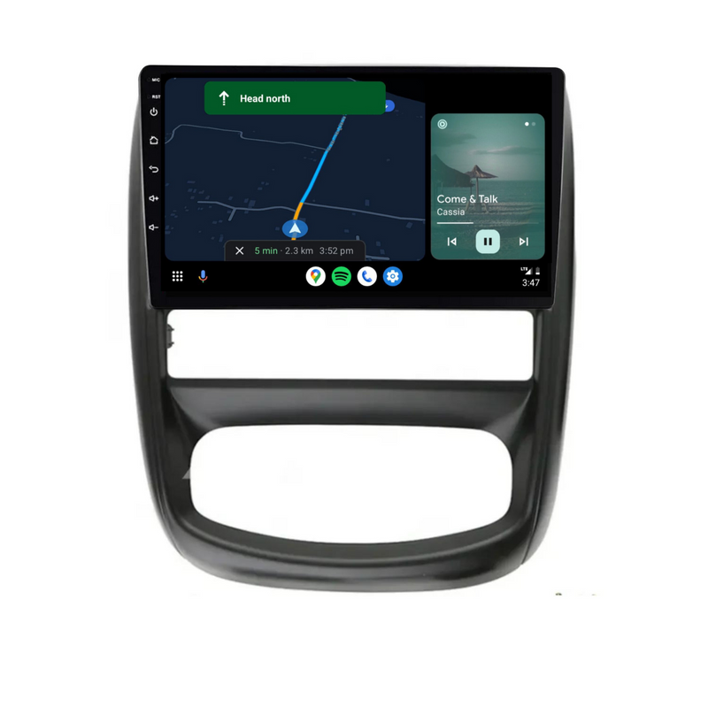 Load image into Gallery viewer, Renault Duster (2014-2020) Plug & Play Head Unit Upgrade Kit: Car Radio with Wireless & Wired Apple CarPlay & Android Auto
