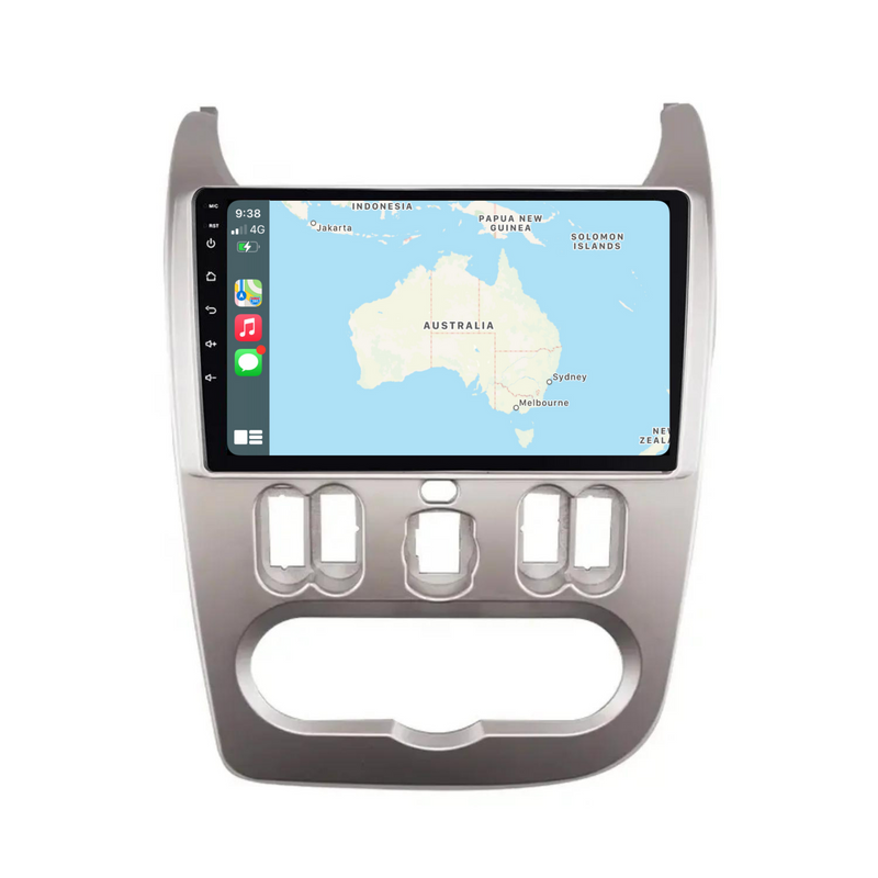 Load image into Gallery viewer, Renault Logan (2010-2013) Plug & Play Head Unit Upgrade Kit: Car Radio with Wireless & Wired Apple CarPlay & Android Auto