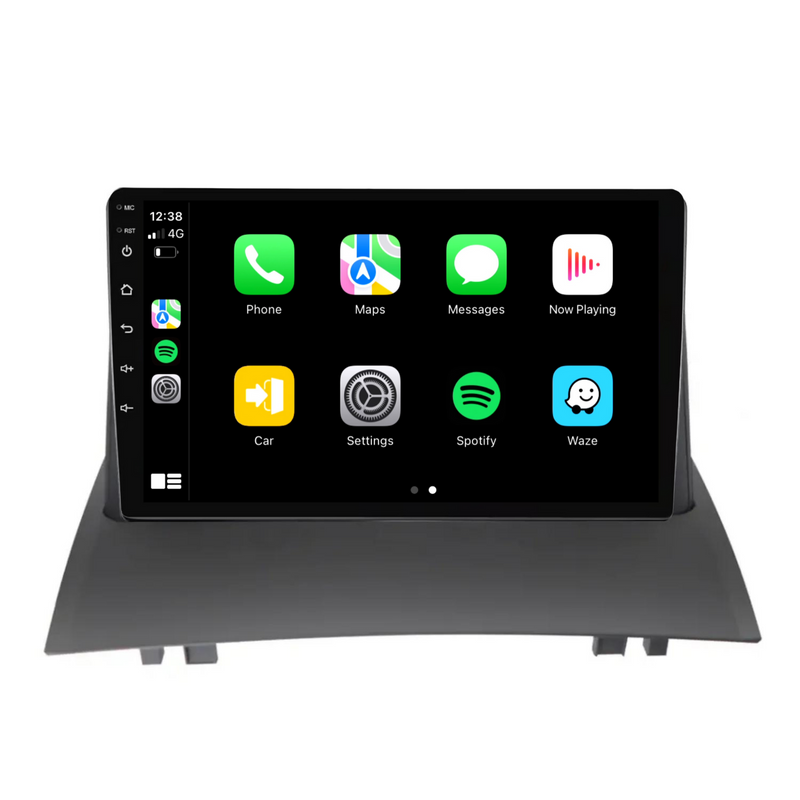 Load image into Gallery viewer, Renault Megane 2 (2004-2008) Plug & Play Head Unit Upgrade Kit: Car Radio with Wireless & Wired Apple CarPlay & Android Auto