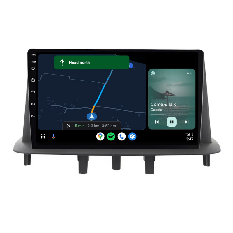 Load image into Gallery viewer, Renault Megane 3 (2009-2014) Plug & Play Head Unit Upgrade Kit: Car Radio with Wireless & Wired Apple CarPlay & Android Auto