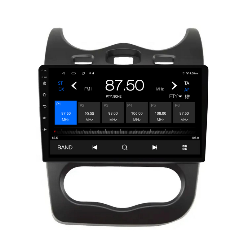 Load image into Gallery viewer, Renault Sandero (2013-2014) Plug & Play Head Unit Upgrade Kit: Car Radio with Wireless & Wired Apple CarPlay & Android Auto