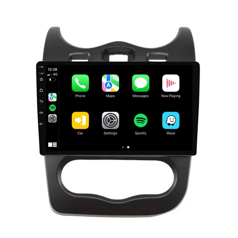 Load image into Gallery viewer, Renault Sandero (2013-2014) Plug & Play Head Unit Upgrade Kit: Car Radio with Wireless & Wired Apple CarPlay & Android Auto