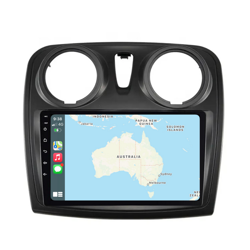 Load image into Gallery viewer, Renault Sandero (2014-2017) Plug & Play Head Unit Upgrade Kit: Car Radio with Wireless & Wired Apple CarPlay & Android Auto