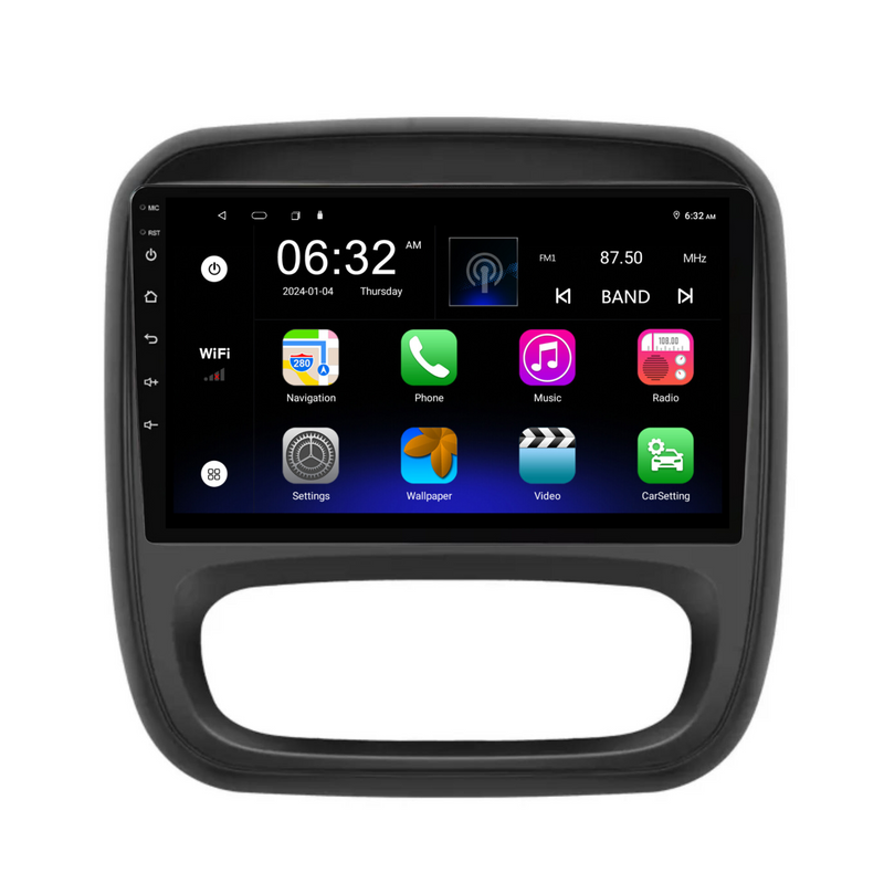 Load image into Gallery viewer, Renault Trafic (2014-2021) Plug & Play Head Unit Upgrade Kit: Car Radio with Wireless & Wired Apple CarPlay & Android Auto