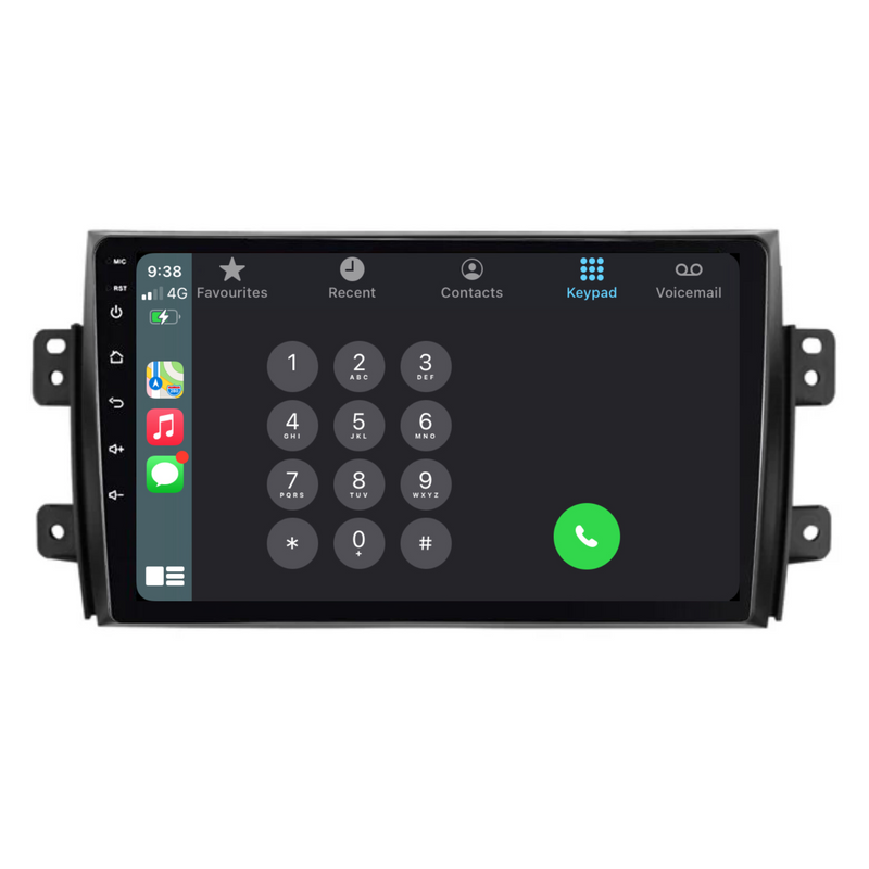 Load image into Gallery viewer, Suzuki SX4 (2006-2015) Plug & Play Head Unit Upgrade Kit: Car Radio with Wireless & Wired Apple CarPlay & Android Auto