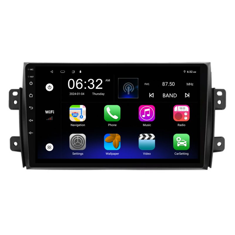 Load image into Gallery viewer, Suzuki SX4 (2006-2015) Plug & Play Head Unit Upgrade Kit: Car Radio with Wireless & Wired Apple CarPlay & Android Auto