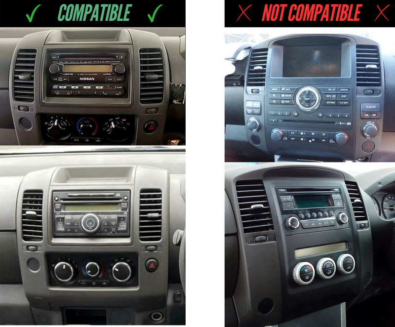 Load image into Gallery viewer, Nissan Navara / D40 (2006-2012) Plug & Play Head Unit Upgrade Kit: Car Radio with Wireless & Wired Apple CarPlay & Android Auto