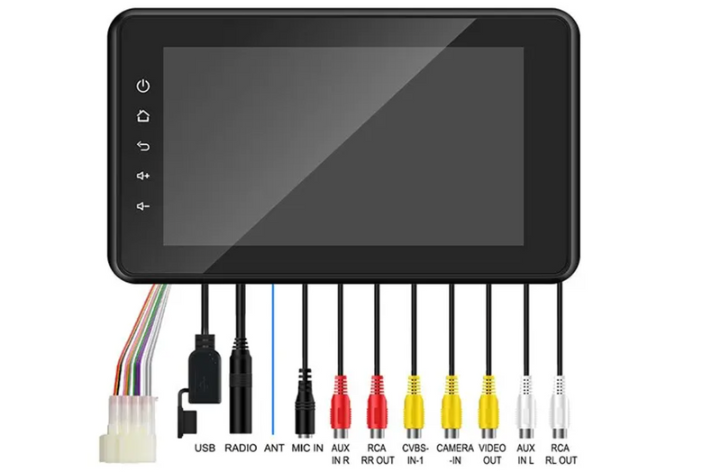 Load image into Gallery viewer, CJ INDUSTRIES 8” Waterproof Marine CarPlay & Android Auto Touchscreen Radio | Bluetooth Boat / Caravan Stereo | AM/FM | RCA Outputs