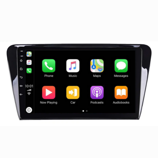 Skoda Octavia (2015-2018) Plug & Play Head Unit Upgrade Kit: Car Radio with Wireless & Wired Apple CarPlay & Android Auto