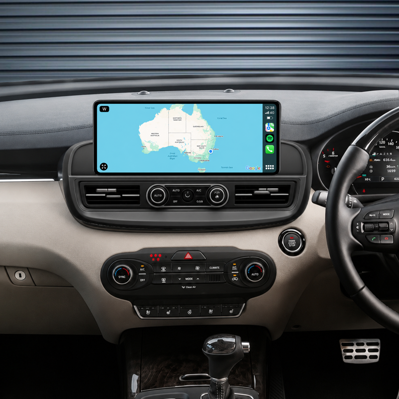 Load image into Gallery viewer, Kia Sorento (2015-2018) 12.3" HD Large Screen (2014-2018) Plug & Play Head Unit Upgrade Kit: Car Radio with Wireless & Wired Apple CarPlay & Android Auto