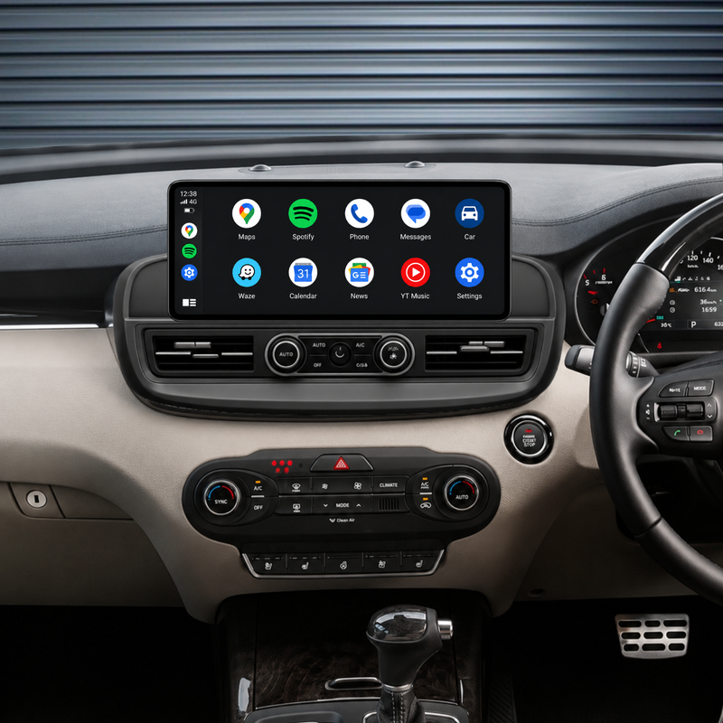 Load image into Gallery viewer, Kia Sorento (2015-2018) 12.3" HD Large Screen (2014-2018) Plug & Play Head Unit Upgrade Kit: Car Radio with Wireless & Wired Apple CarPlay & Android Auto