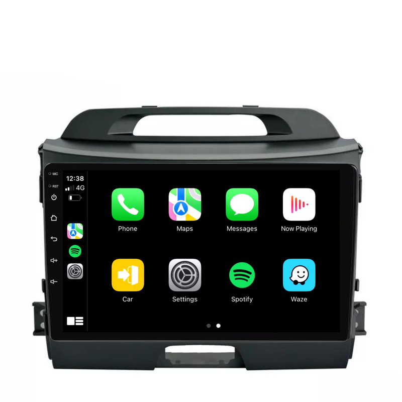 Load image into Gallery viewer, Kia Sportage (2011-2017) Plug & Play Head Unit Upgrade Kit: Car Radio with Wireless & Wired Apple CarPlay & Android Auto