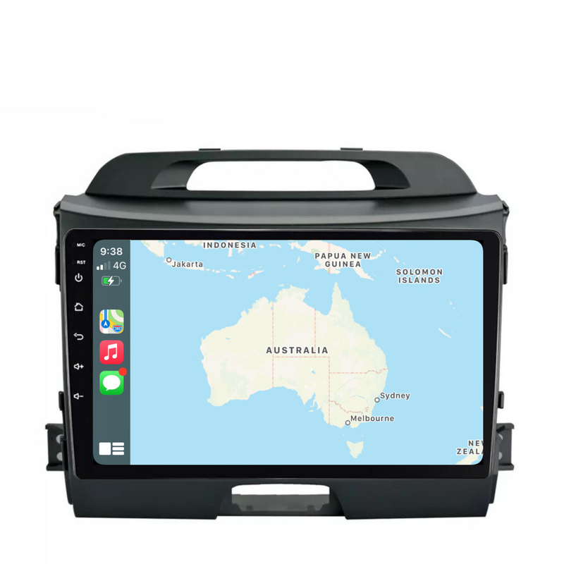 Load image into Gallery viewer, Kia Sportage (2011-2017) Plug & Play Head Unit Upgrade Kit: Car Radio with Wireless & Wired Apple CarPlay & Android Auto