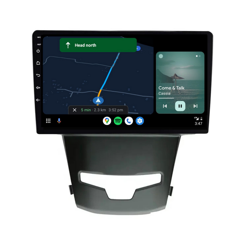 Load image into Gallery viewer, Ssangyong Korando / Actyon (2014-2016) Plug & Play Head Unit Upgrade Kit: Car Radio with Wireless & Wired Apple CarPlay & Android Auto