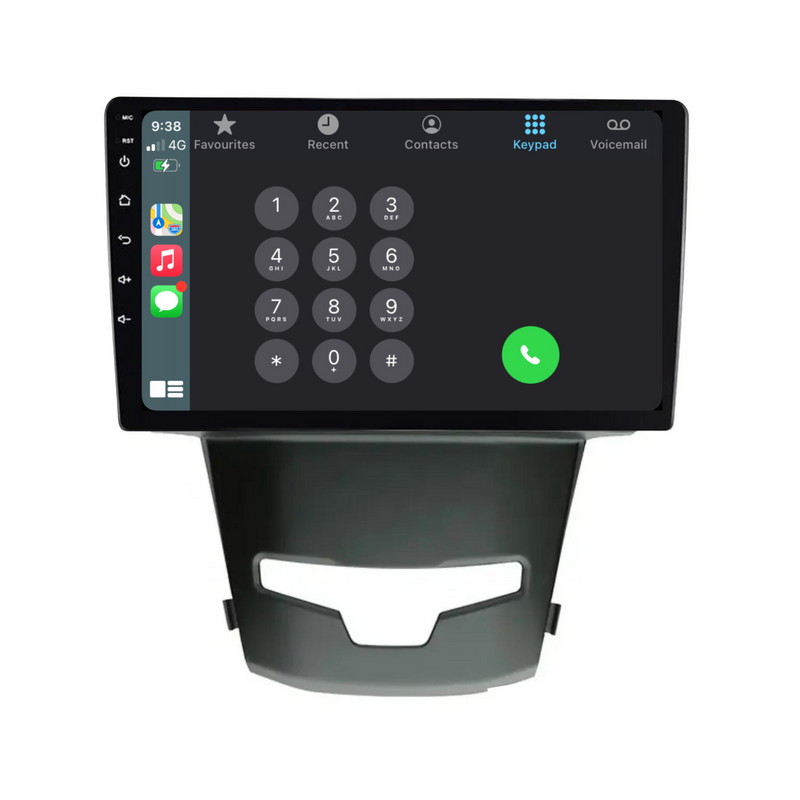 Load image into Gallery viewer, Ssangyong Korando / Actyon (2014-2016) Plug & Play Head Unit Upgrade Kit: Car Radio with Wireless & Wired Apple CarPlay & Android Auto