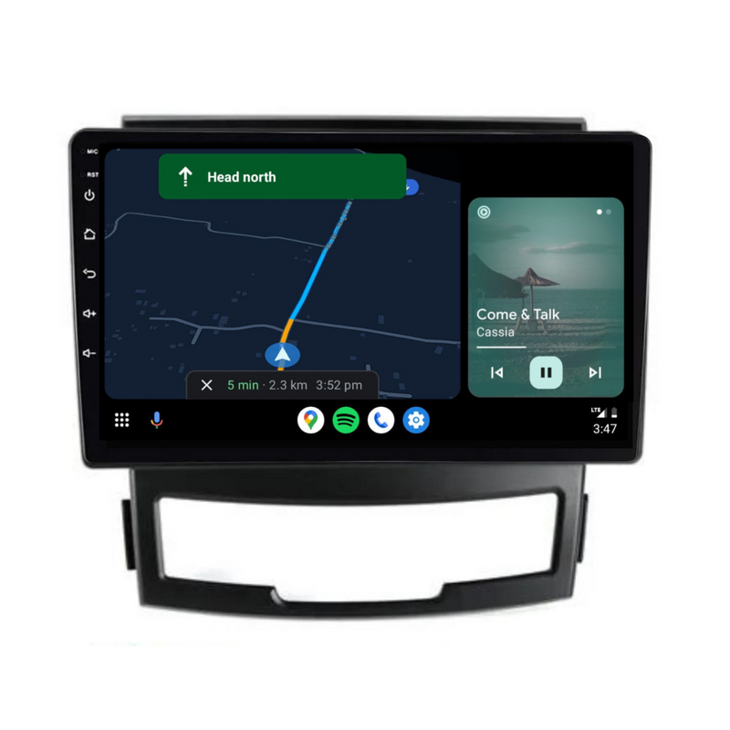 Load image into Gallery viewer, Ssangyong Korando (2010-2013) Plug & Play Head Unit Upgrade Kit: Car Radio with Wireless & Wired Apple CarPlay & Android Auto