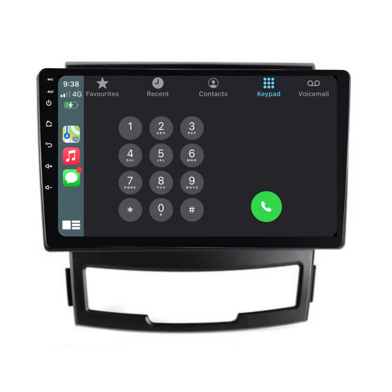 Load image into Gallery viewer, Ssangyong Korando (2010-2013) Plug & Play Head Unit Upgrade Kit: Car Radio with Wireless & Wired Apple CarPlay & Android Auto