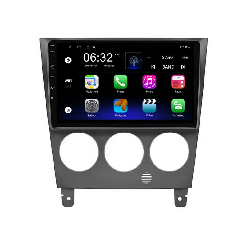 Load image into Gallery viewer, Subaru Impreza / Forester / WRX (2003-2006) Plug & Play Head Unit Upgrade Kit: Car Radio with Wireless & Wired Apple CarPlay & Android Auto