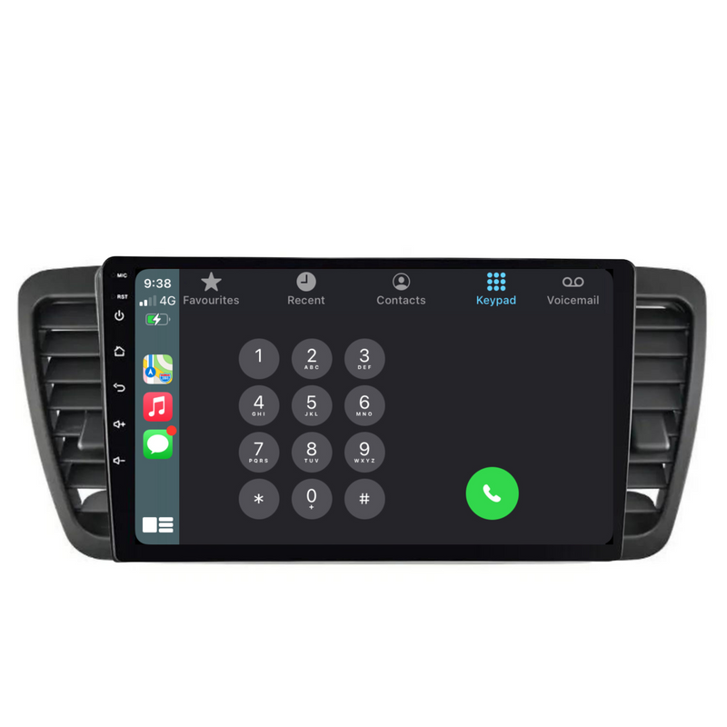 Load image into Gallery viewer, Subaru Outback/Legacy (2003-2009) Plug & Play Head Unit Upgrade Kit: Car Radio with Wireless & Wired Apple CarPlay & Android Auto