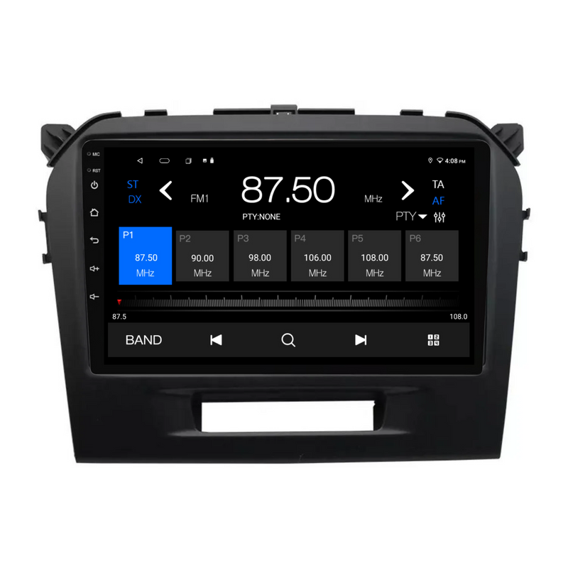 Load image into Gallery viewer, Suzuki Vitara BLACK (2014-2020) Plug & Play Head Unit Upgrade Kit: Car Radio with Wireless & Wired Apple CarPlay & Android Auto