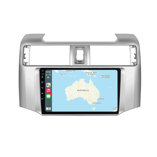 Toyota 4Runner (2010-2015) Plug & Play Head Unit Upgrade Kit: Car Radio with Wireless & Wired Apple CarPlay & Android Auto