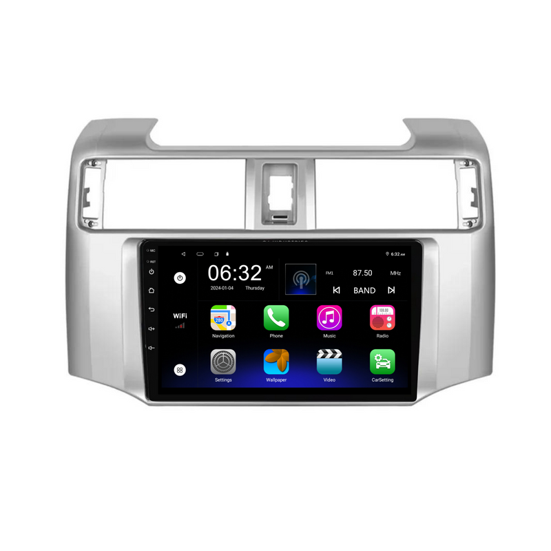 Load image into Gallery viewer, Toyota 4Runner (2010-2015) Plug & Play Head Unit Upgrade Kit: Car Radio with Wireless & Wired Apple CarPlay & Android Auto